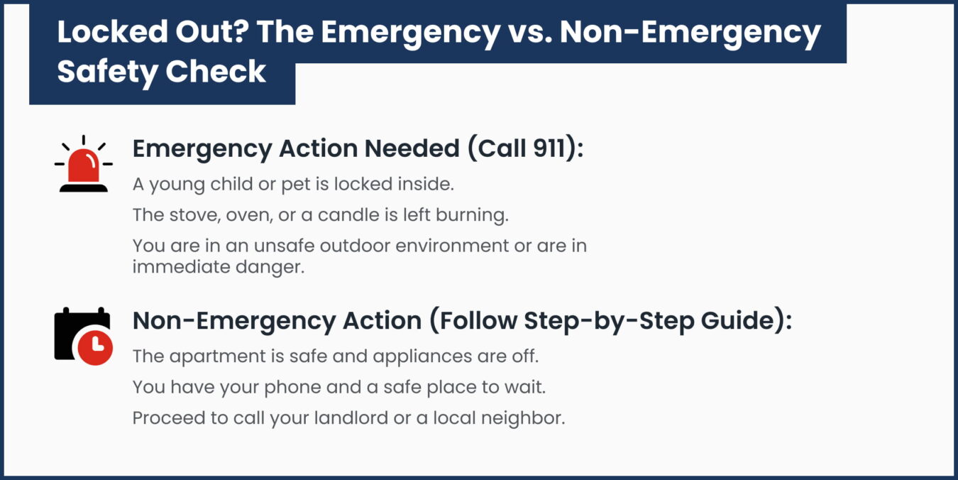Locked Out The Emergency vs. Non-Emergency